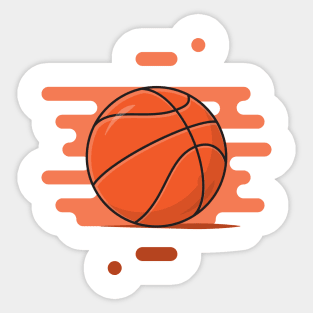 Basketball Ball Sticker